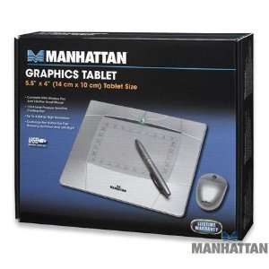  Manhattan 4x5.5 inch USB Graphics Tablet with Wireless 