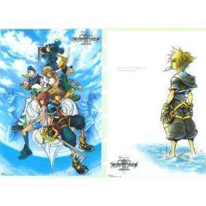  Kingdom Hearts II Original Poster 2 Piece Set B2 Size 