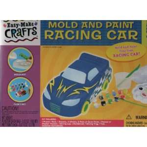  Easy Make Crafts Mold & Paint Racing Car: Arts, Crafts 