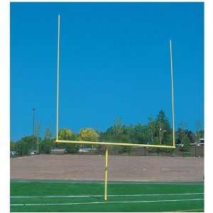   Sports FBGP 620YW 5 ft. High School Goal Post Yellow Semi permanent