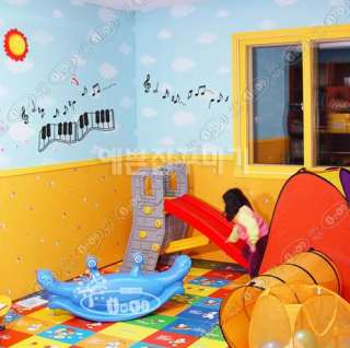 Happy Music Wall Decal   FHY M1032  