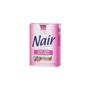    Nair Hair Remover Kit, Cool Fruit Wax Strips   1 kit: Beauty