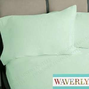  Waverly 250 Thread Count Cotton Sateen Sheet Set: Home 