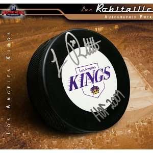 Luc Robitaille Los Angeles Kings Autographed/Hand Signed Hockey Puck