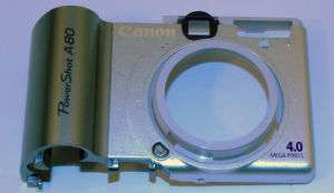 CANON A80 REPLACEMENT FRONT COVER PART W/LATCHES  