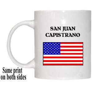  US Flag   San Juan Capistrano, California (CA) Mug 
