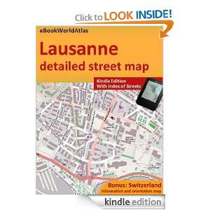 Map of Lausanne (Switzerland) eBookWorldAtlas Team  