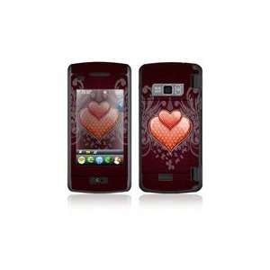  LG enV Touch VX11000 Skin Decal Sticker   Double Hearts 