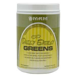  MRM Daily Energy Greens   100% All Natural 7.4 oz: Health 