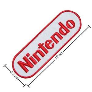  Nintendo Wii Game Logo 1 Embroidered Iron on Patches From 
