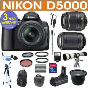  Brand New Nikon D5000 (IMPORT) Digital Camera + Nikon 18 