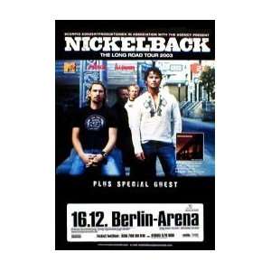  NICKELBACK Long Road Tour 2003   Street Music Poster: Home 