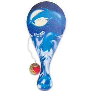  Dolphin Paddle Ball Games (1 dz) Toys & Games