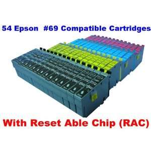  Epson #69 Reset Able Compatible Cartridges for Epson Stylus printer 