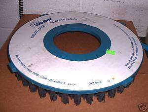 Weiler 14 80 Grit Silicon Carbide Nylox Disc Brush NEW  