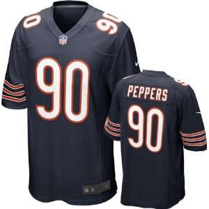  Navy Game Replica #90 Nike Chicago Bears Jersey: Sports & Outdoors