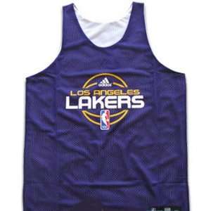Los Angeles Lakers Reversible Practice/warm up NBA Jersey Navy Blue 