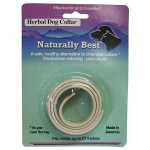    Naturally Best Herbal Dog Flea Collar 21 inch