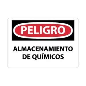 SPD239PB   Peligro, Almacenamiento De Quimicos, 10 X 14, Pressure 