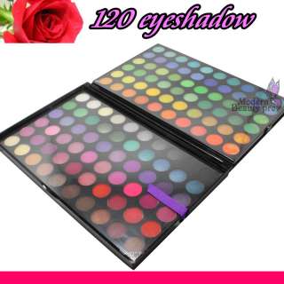 Manly 120 Full Color Shimmer Eyeshadow Makeup Palette01  