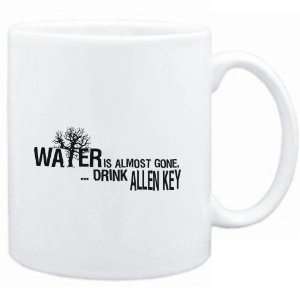  Mug White  Water is almost gone  drink Allen Key 