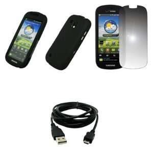   Screen Protector + USB Data Cable for Verizon Samsung Continuum i400