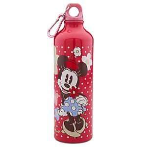   : Disney Floral Minnie Mouse Aluminum Water Bottle: Kitchen & Dining