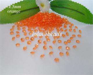 1000x 4.5mm Acrylic Diamond Confetti Wedding Party Table Scatters 