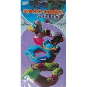  Aqual Leisure Wacky Animal Split Ring: Toys & Games