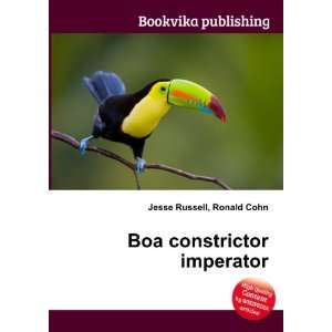  Boa constrictor imperator Ronald Cohn Jesse Russell 