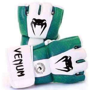   Venum ia Green MMA Gloves   Skintex Leather: Sports & Outdoors