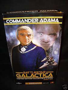 Battlestar Galactica  Commander Adama 12 Doll /MISB  