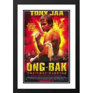 Ong bak 32x45 Framed and Double Matted Movie Poster   Style C   2004