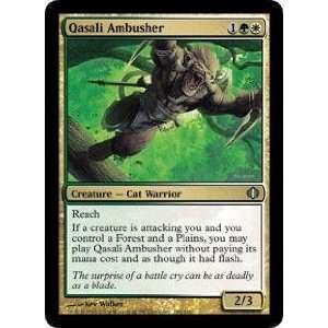   Magic the Gathering   Qasali Ambusher   Shards of Alara Toys & Games