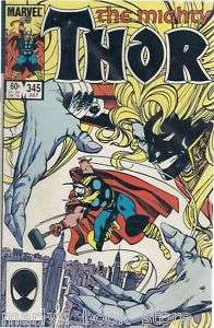 The Mighty Thor #345 Marvel Comic books; July 1983  