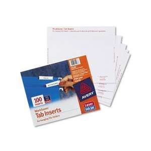   Avery® Laser/Ink Jet Inserts For Hanging File Folders: Home & Kitchen
