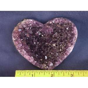  Hand Carved Uruguayan Amethyst Heart, 2.6.4 Everything 