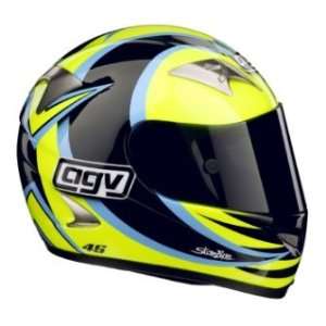  AGV Ti Tech Valentino Rossi Replica Helmet   Large/Winter 