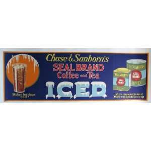  1920s Chase & Sanborn Coffee and Tea Vintage Antique 