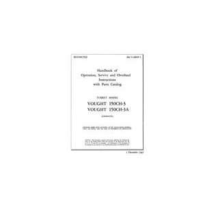  Vought 150ch 3 Model Turret Aircraft Manual Books
