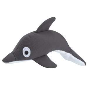   Grriggles Neoprene Floaty Mini Dog Toy, 5 Inch, Dolphin: Pet Supplies