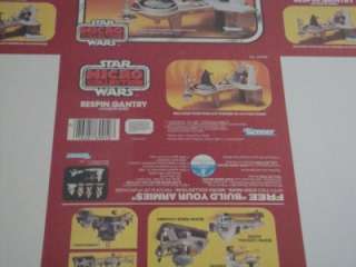 VINTAGE 1982 STAR WARS MICRO ESB BESPIN GENTRY PROOF  
