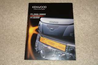 Kenwood TS 2000 HF Transceiver Advertising Flyer  