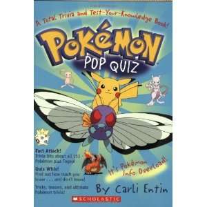   Book A Total Trivia And Test You [Paperback] Carli Entin Books