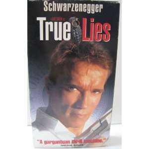  True Lies   VHS Video Cassette Tape   starring Arnold 
