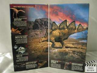 Walking With Dinosaurs VHS 2 Tape Set, BBC Video 024543000907  