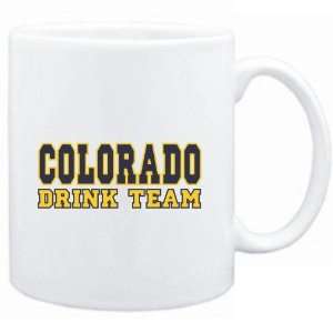    Mug White  DRINK TEAM Colorado  Usa States