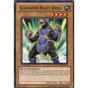   Single Card Gladiator Beast Andal LCGX EN223 Common Toys & Games