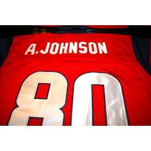 Andre Johnson Texan Jersey : Houston Texans Red (XLARGE) (Mens 52 XL)