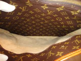 Authentic Louis Vuitton Travel Laptop Briefcase Monogram Canvas Bag 